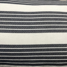 Load image into Gallery viewer, Grey Striped Long Cushion
