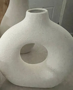 Circle Ceramic Vase