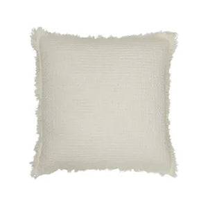 (HIRED) Zohra Cotton Cushion - Ivory