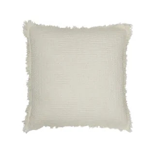 Zohra Cotton Cushion - Ivory
