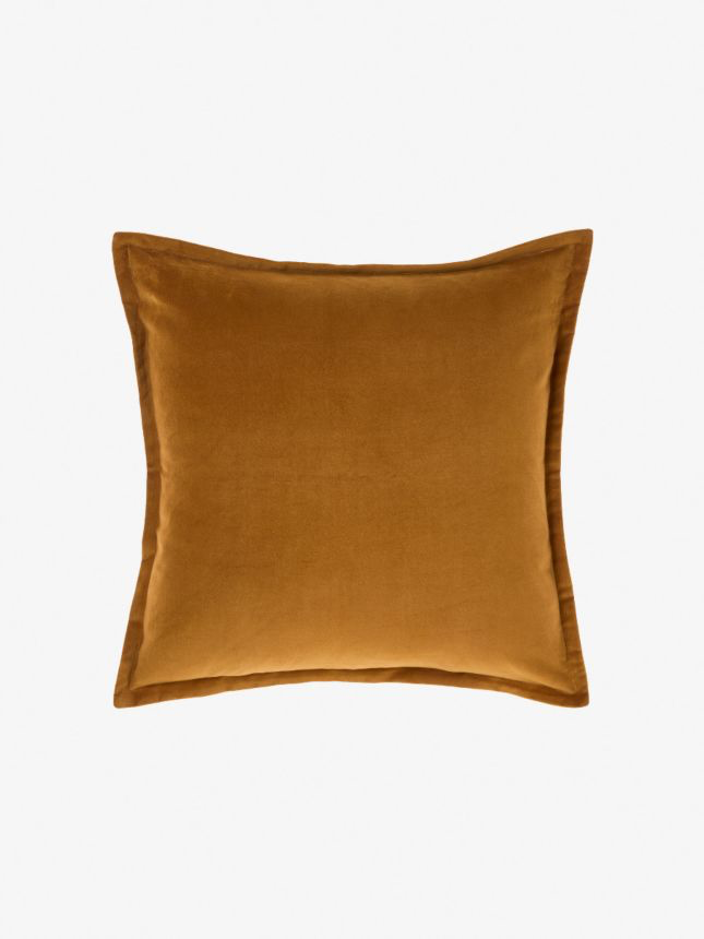Tan Velvet Cushion