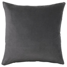 Load image into Gallery viewer, Dark Grey Velvet Cushion
