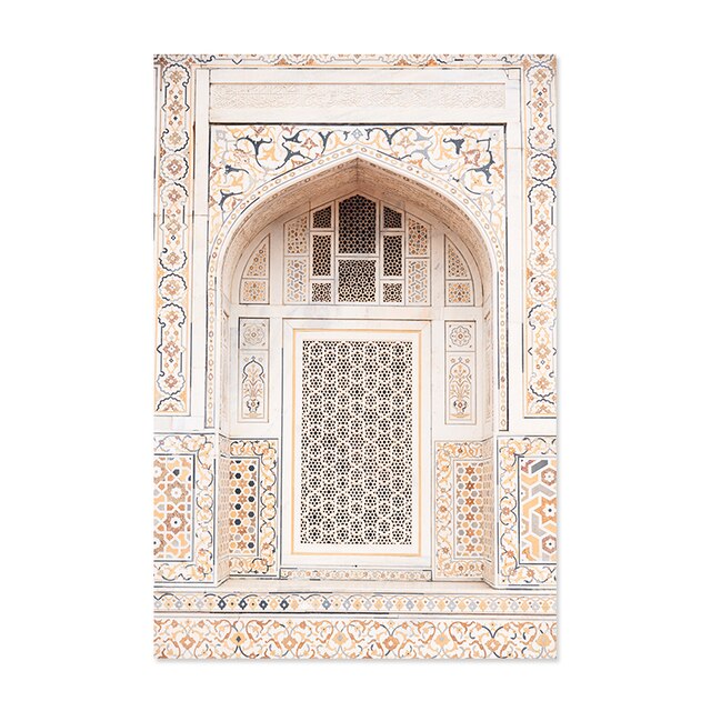 Boho Moroccan Desert Print Arches