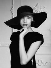 Load image into Gallery viewer, (HIRED) Framed Lady with a Hat
