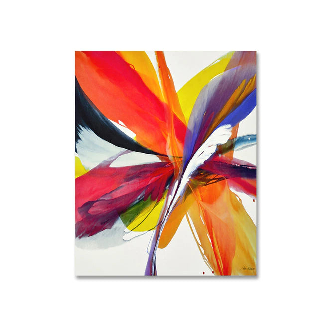 Modern Abstract - Red, Orange and Yellow