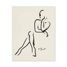 Load image into Gallery viewer, (HIRED) Line Drawing - Woman Silhouette
