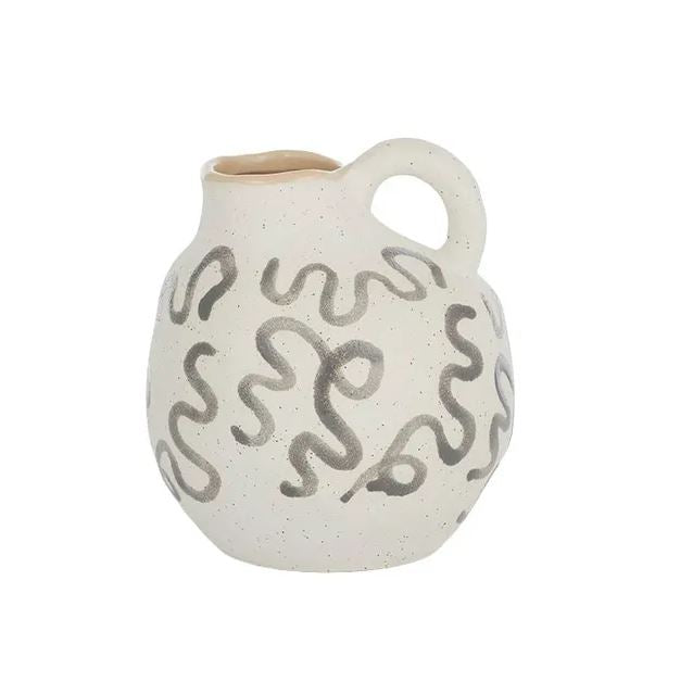 Morce Ceramic Vase (Round)