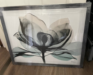 Framed Emerald Magnolia - Print B
