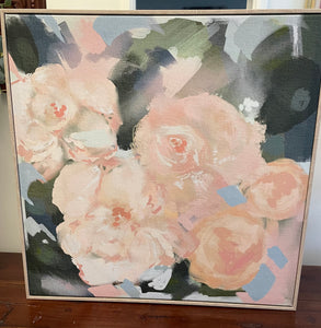 (HIRED) Framed Abstract Peonies