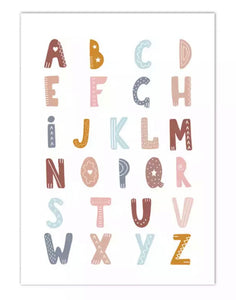 Nursery Print - Alphabet