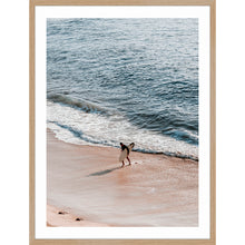 Load image into Gallery viewer, Framed Beach Surfer
