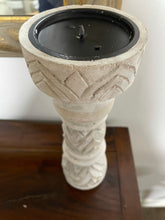Load image into Gallery viewer, (HIRED) Nyala Wooden Candle Holder
