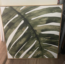 Load image into Gallery viewer, Framed Green Palm Leaf
