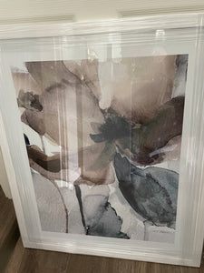 (HIRED) Framed Watercolour Poppy - Print A