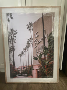 (HIRED) Framed - Beverly Hills - Print B