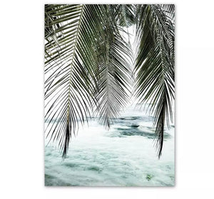 (HOLD) Framed - Beach Palms