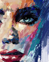 Load image into Gallery viewer, Abstract framed Pop Art Woman
