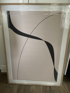 (HIRED) Framed - Abstract Waves - Print B