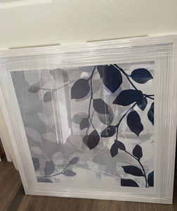 Framed Leaves in the Mist - Print A