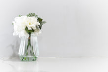 Load image into Gallery viewer, Hamptons Style Decor - White Bouquet &amp; Vase
