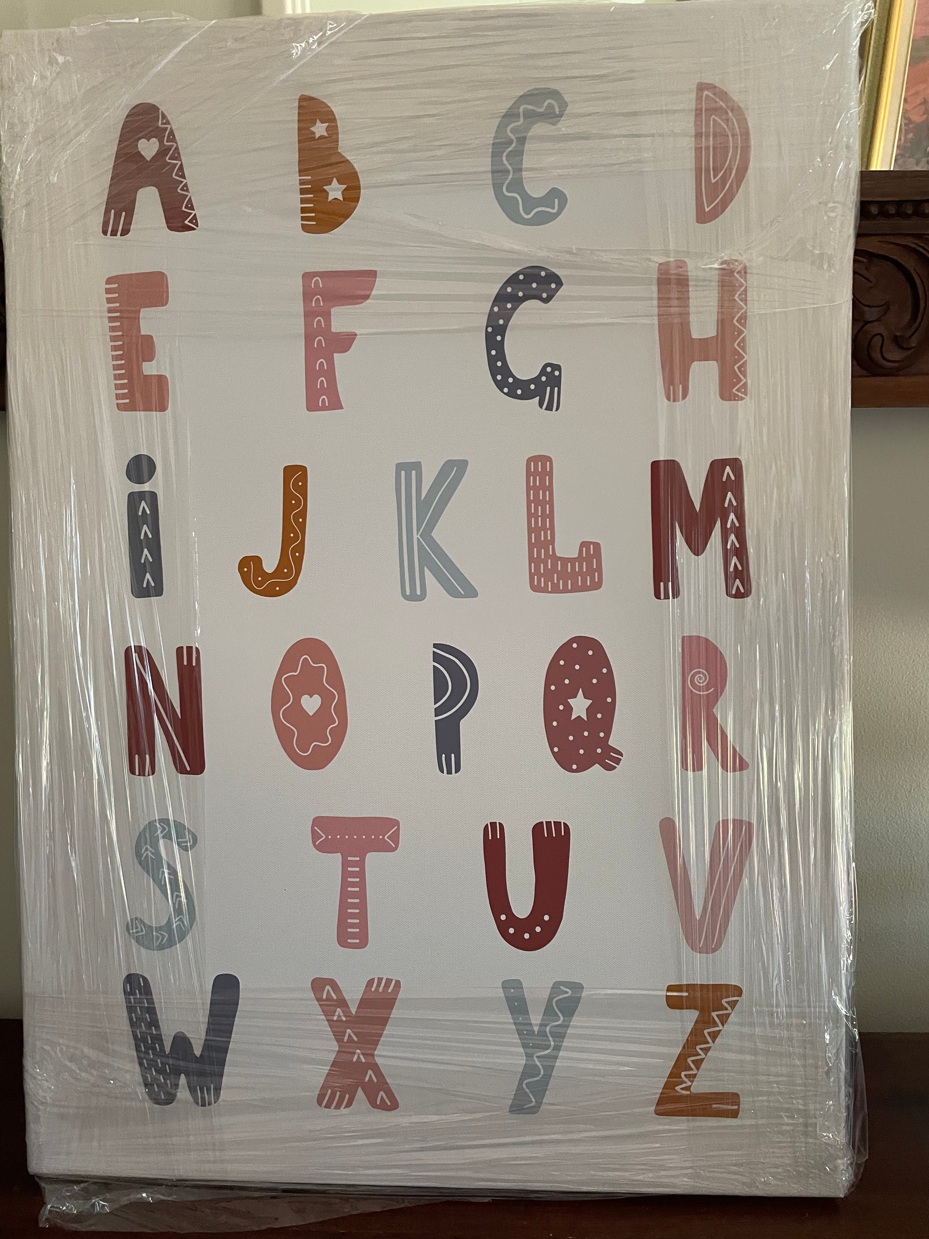 (HIRED) Nursery Print - Alphabet