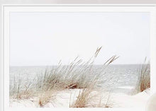 Load image into Gallery viewer, Unframed canvas print of the sand dunes ocean in the background
