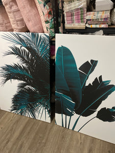 Palm Teal - Print A