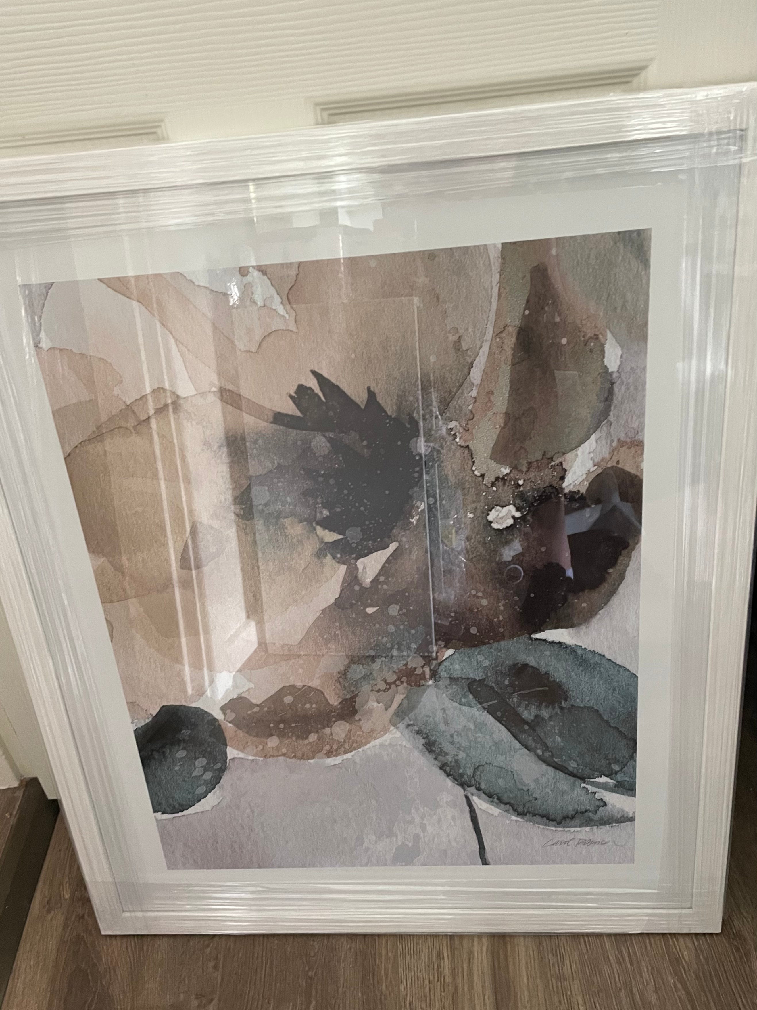 (HIRED) Framed Watercolour Poppy - Print B