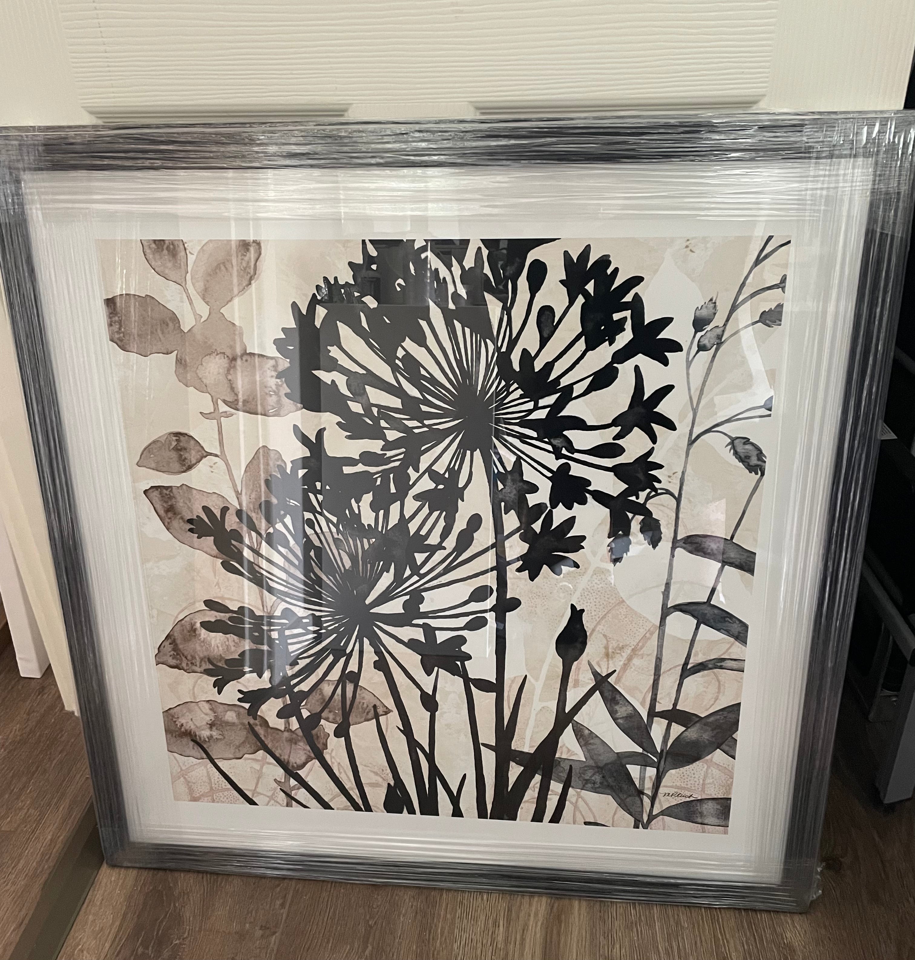 (HIRED) Framed Natural Botanical - Print B