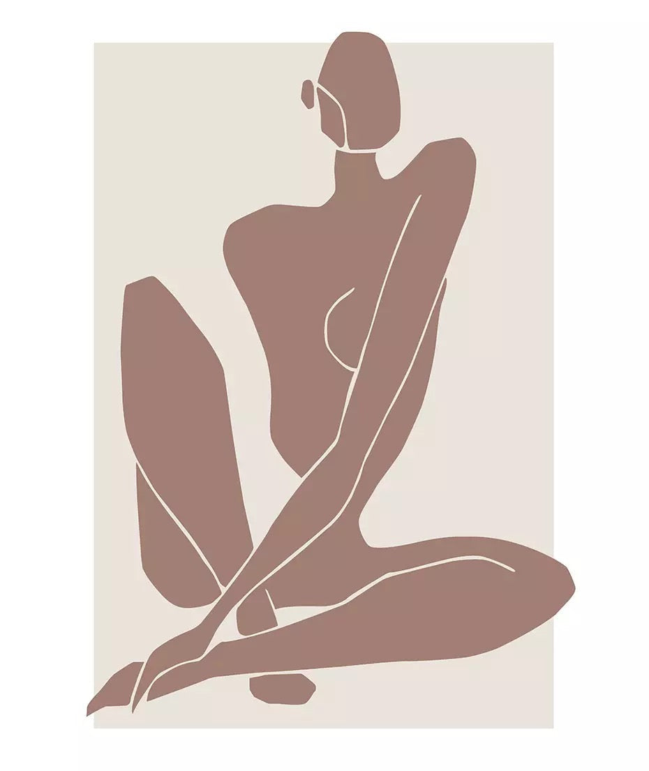 Abstract Woman Silhouette