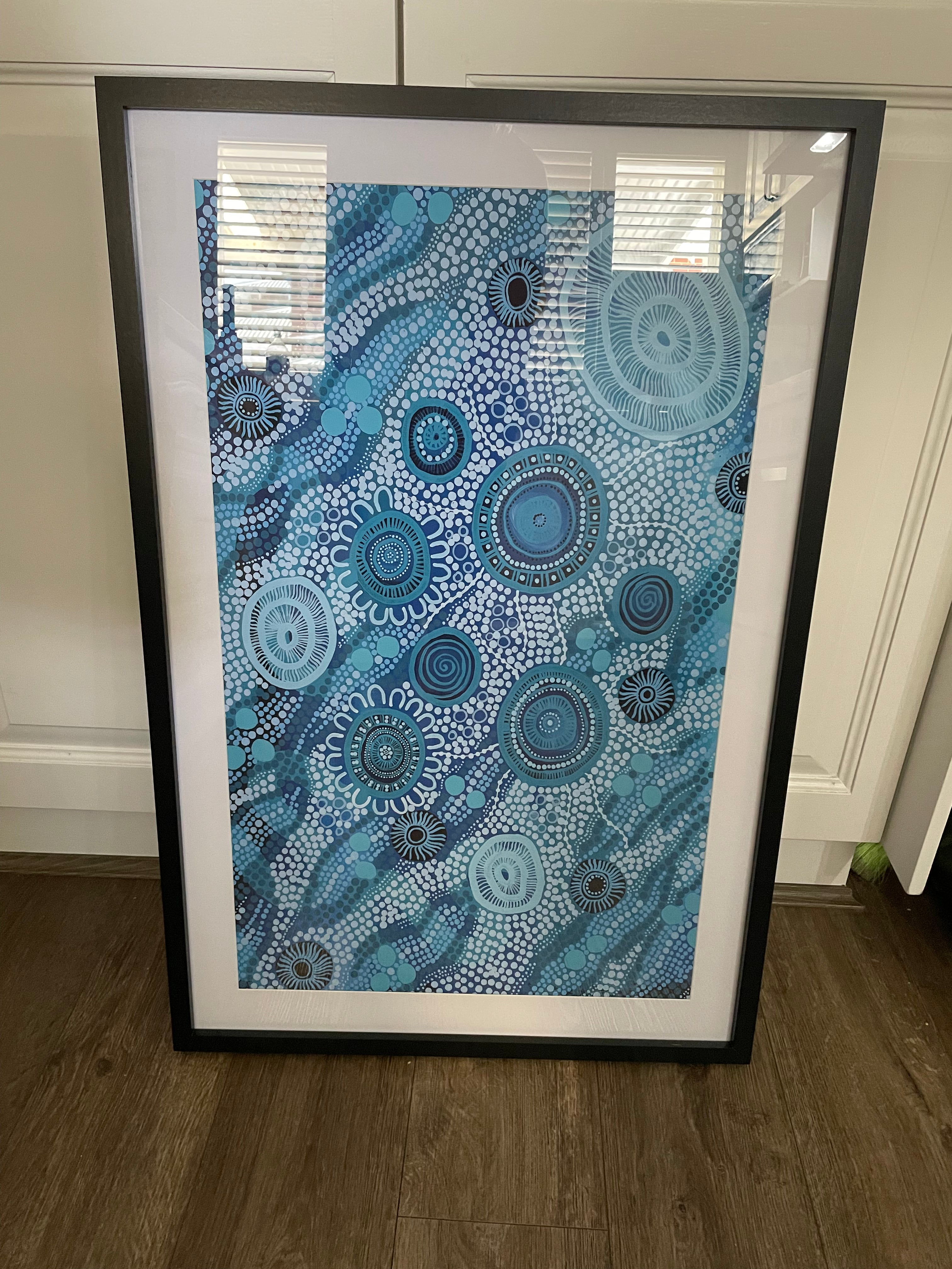 (HIRED) Framed - Reef Wall