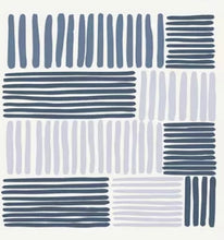 Load image into Gallery viewer, Geometric Blue Stripe - Print A
